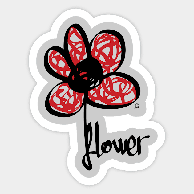 Flower Sticker by Garabart